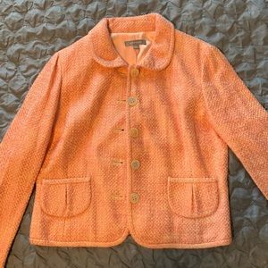 Ann Taylor pink/cream jacket
